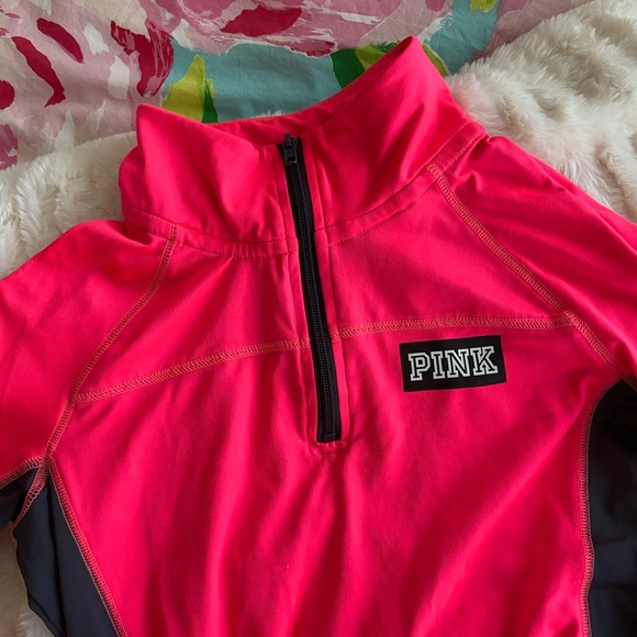 PINK quarter zip - Picture 2 of 4